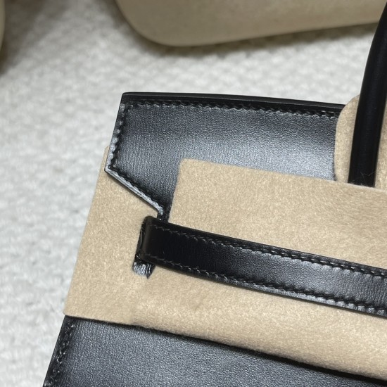 【永遠の定番】Hermès 25 Birkin Sellier Box 皮 89 / ブラック シルバー金具 全手縫い Box ボックスカーフ 【永遠の定番】Hermès 25 Birkin Sellier Box 皮 89 / ブラック シルバー金具 全手縫い Box ボックスカーフ