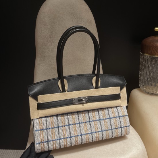 Shoulder birkin 29cm エルメス バーキンショルダーライト29 エクリュ オレンジ クーベルチュール ライン 刺繍 ブルー スイフト トワルアッシュ シルバー金具 Shoulder birkin 29cm Shoulder birkin 29cm エルメス バーキンショルダーライト29 エクリュ オレンジ クーベルチュール ライン 刺繍 ブルー スイフト トワルアッシュ シルバー金具 Shoulder birkin 29cm