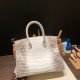 エルメスバーキン 30センチHimalaya ヒマラヤ Himalaya 01 シルバー金具 birkin30-005 全手縫い