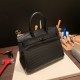 エルメスバーキン 30センチCrocodileso blackBlack Hardwarebirkin30-007 全手縫い