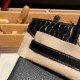 エルメスバーキン 30センチCrocodile& Touch 89/Black (Noir) ブラックゴールド金具 birkin30-018 全手縫い