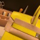 エルメスバーキン 30センチLizard リザードナチュラ9L/CANARIシルバー金具 birkin30-021 全手縫い