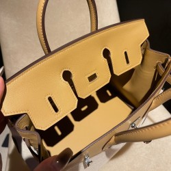 【新入荷】30cm Birkin Jonathan 革 × キャンバス シルバークラスプ｜全革とは異なる洗練されたヴィンテージトレンドバッグ