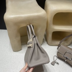 【新入荷】Birkin Togo 30cm M8 グリ・アスファルト シルバー｜高身長・小柄女性双方にフィットする万能バーキン