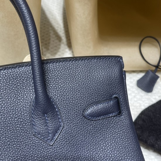 【オーダー出荷】Birkin Togo 30cm 2Z ミッドナイトブルー ゴールド|高身長・小柄女性に輝く力強いバーキン 【オーダー出荷】Birkin Togo 30cm 2Z ミッドナイトブルー ゴールド|高身長・小柄女性に輝く力強いバーキン