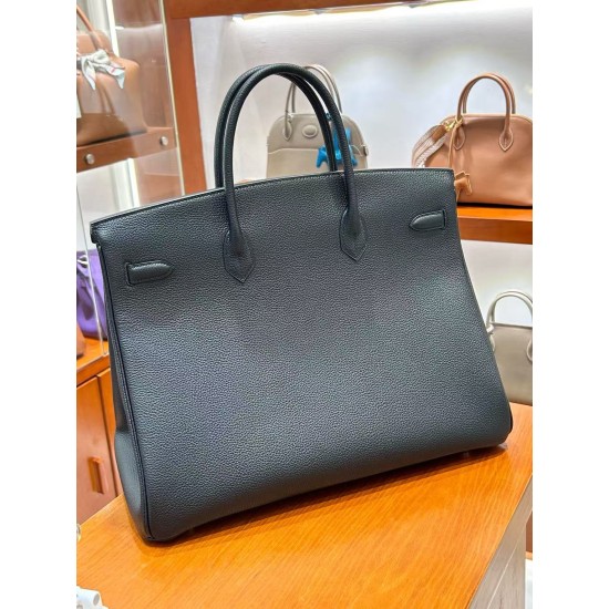 バーキン 40 Birkin40cm トゴ togo 2Z 2Z/ Blue nuit ブルーニュイ blue nuit ゴールド金具GHW全手縫い