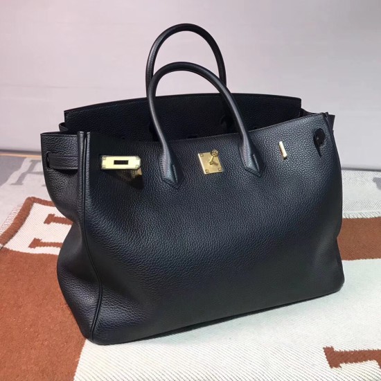 バーキン 40 Birkin40cm  89/ Black (Noir) ブラックゴールド金具  トゴ togo 全手縫い