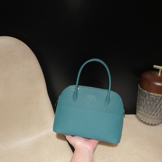 【出荷準備中】Bolide 27cm ヴォーエプソン Epsom Z6 / マラカイト シルバー金具 高級ボリード27 【出荷準備中】Bolide 27cm ヴォーエプソン Epsom Z6 / マラカイト シルバー金具 高級ボリード27
