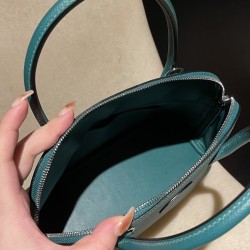【出荷準備中】Bolide 27cm ヴォーエプソン Epsom Z6 / マラカイト シルバー金具 高級ボリード27