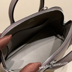 エルメス ボリード ミニ  HERMES Bolide 1923 Miniエバーカラー エタン8F /Etain   シルバー金具  bolide-mi013 全手縫い
