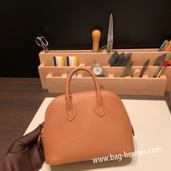 エルメス ボリード ミニ  HERMES Bolide 1923 Miniエバーカラー ゴールド37/Gold   ゴールド金具  bolide-mi016 全手縫い