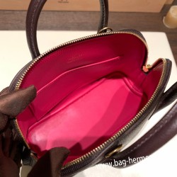 エルメスバーキン 30センチ シェブルミゾル  Chevre ルージュセリエ x フランボワーズ  0G /Rouge Sellier & Framboise     ゴールド金具  bolide-mi052 全手縫い