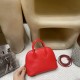 【Mini ボウリング】シェブルミゾル Chevre S3 / ルージュクール シルバークランプ ピュアレッド ミニボリュームバッグ 【Mini ボウリング】シェブルミゾル Chevre S3 / ルージュクール シルバークランプ ピュアレッド ミニボリュームバッグ