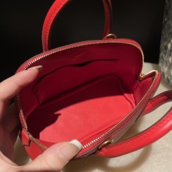 【大人気】ミニボライド エバーカラー evercolor S3 / ルージュ クール ピュアレッド × 大人のエレガンス 実用的で可愛いボウリングバッグ New stock Mini Bolide