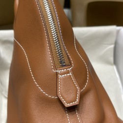 37 /Gold  ゴールド エルメス ボリード リラックス 35 ヴォーシッキム ハンドバッグ Bolide relax 35 超美品！Swift レザー シルバー金具