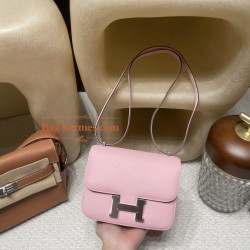3Q/Rose Sakura   ローズサクラ  シルバー金具 シェブルミゾル  Chevre  New stock コンスタンスミニ Constance 19cm 