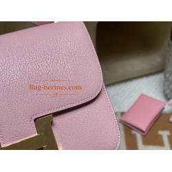 3Q/Rose Sakura ローズサクラ ゴールド金具New コンスタンスミニ Constance 19cm シェブルミゾルChevre