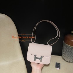 2023 Mauve Pale  モーヴ・ペール  シルバー金具 New stock コンスタンスミニ Constance 19cm ヴォーエプソン Epsom