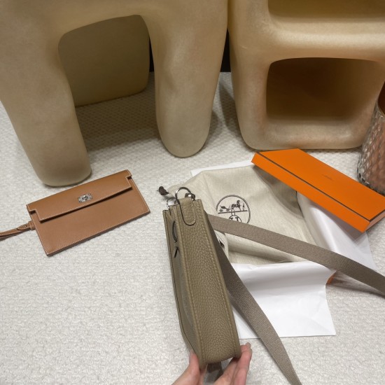 ベージュマルファ   Beige marfa  8Q トリヨンクレマンス CLEMENCE  TC エルメス エヴリンアマゾン TPM Mini Evelyn