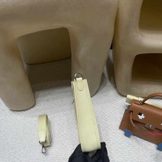 I8  Jaune Milton  ジョーヌミルトン トリヨンクレマンス CLEMENCE  TC エルメスエヴリンアマゾンTPM Mini Evelyn