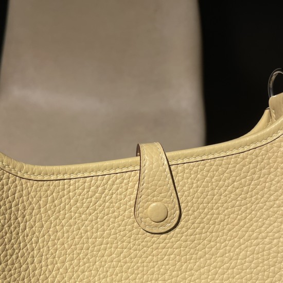 1Z/Jaune Poussin  ジョーヌプッサン トリヨンクレマンス CLEMENCE  TC エルメスエヴリンアマゾンTPM Mini Evelyn