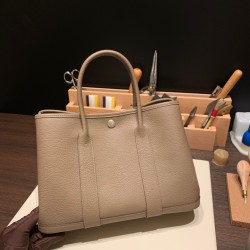 エルメス ガーデンパーティ TPM D0/Beige de Weimar  ベージュドゥワイマール 全手縫い