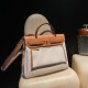 エルメス(Hermes) エールバッグ ジップ 31 2WAY ハンドバッグ Herbag Zip 31 ツイルアッシュ hebag31-012 全手縫い