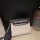 46/Ebene エベーヌ エルメス ショルダーバッグ エールバッグジップ ミニ ブラック/シルバー金具 トワルミリタリー/ヴァッシュハンター シルバー金具 46/Ebene エベーヌ エルメス ショルダーバッグ エールバッグジップ ミニ ブラック/シルバー金具 トワルミリタリー/ヴァッシュハンター シルバー金具