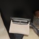 46/Ebene エベーヌ エルメス ショルダーバッグ エールバッグジップ ミニ ブラック/シルバー金具 トワルミリタリー/ヴァッシュハンター シルバー金具 46/Ebene エベーヌ エルメス ショルダーバッグ エールバッグジップ ミニ ブラック/シルバー金具 トワルミリタリー/ヴァッシュハンター シルバー金具