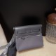 85/Ardoise アルドワーズ エルメス ショルダーバッグ エールバッグジップ ミニ ブラック/シルバー金具 トワルミリタリー/ヴァッシュハンター シルバー金具 85/Ardoise アルドワーズ エルメス ショルダーバッグ エールバッグジップ ミニ ブラック/シルバー金具 トワルミリタリー/ヴァッシュハンター シルバー金具