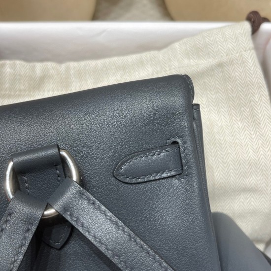 Kelly jump スイフト swift H0 サモングレー(Haze Grey) 銀扣 ダブルショルダーバッグ|高身長女性向け 肩負担軽減デザイン Kelly jump スイフト swift H0 サモングレー(Haze Grey) 銀扣 ダブルショルダーバッグ|高身長女性向け 肩負担軽減デザイン