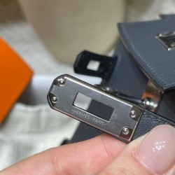 Kelly jump スイフト swift H0 サモングレー（Haze Grey） 銀扣 ダブルショルダーバッグ｜高身長女性向け 肩負担軽減デザイン