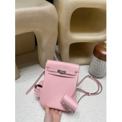 【入荷】Kelly jump Swift 3Q/Rose Sakura ローズサクラ 銀扣 ダブルショルダーバッグ｜高身長女性向け 肩負担軽減＆柔らかなピンクデザイン