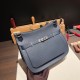 エルメス ジプシエール 28 Jypsiere 28 トリヨンクレマンス Clemence 2Z/Blue nuit ブルーニュイ シルバー金具  Jypsiere-004 全手縫い