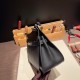 エルメス ジプシエール 28 Jypsiere 28 トリヨンクレマンス Clemence 89/Black (Noir) ブラック シルバー金具  Jypsiere-005 全手縫い