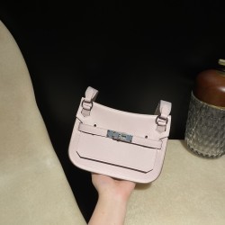 【jypsiere】ジプシーミニ エバーカラーレザー 調節可能キャンバス肩ベルト付き 09 Mauve Pale 内側 I2/Nata 通勤・レジャー両用バッグ