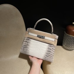 新出荷 ケリー 28  Kelly 28 ヒマラヤケリー マット ナイルワニレザーシルバー金具