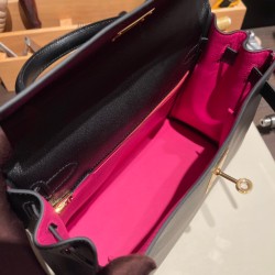 Togo トゴ  ブラック 89 /Black (Noir) ゴールド金具  kelly28-002 全手縫い エルメス ケリー 28cm Kelly 28cm 