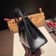 エルメス ケリー 28cm Kelly 28cm  box ボックスカーフ  ブラック 89 /Black (Noir)   Black Hardware    kelly28-012 全手縫い