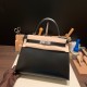 エルメス ケリー 28cm Kelly 28cm  box ボックスカーフ  ブラック 89 /Black (Noir) シルバー金具 kelly28-013 全手縫い