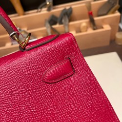 Epsom ヴォーエプソン  ルビー B5 /Ruby ゴールド金具  kelly28-023 全手縫い エルメス ケリー 28cm Kelly 28cm