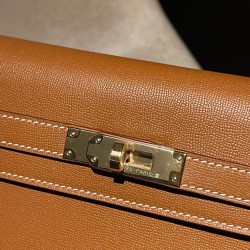 マダム Madame 37 /Gold ゴールド エルメス ショルダーバッグ レディース HERMES ケリー エラン Elan 