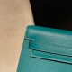 エルメス ショルダーバッグ レディース HERMES ケリー エラン Elan  シェブルミゾル Chevre シェブルミゾル Chevre U4/Vert Vertigo ヴェールヴェルティゴ kellyelan-014 全手縫い