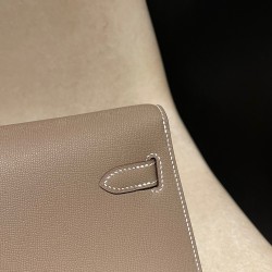 18/Étoupe Grey (Étoupe)  エトゥープ マダム Madame エルメス ショルダーバッグ レディース HERMES ケリー エラン Elan 