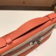 エルメス ポシェットケリー kelly pochette  Epsom ヴォーエプソン ローズティー 3L /Rose Tea シルバー金具 Pochette--014 全手縫い