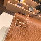 エルメス ポシェットケリー kelly pochette  Epsom ヴォーエプソン ゴールド 37 /Gold ゴールド金具 Pochette--019 全手縫い