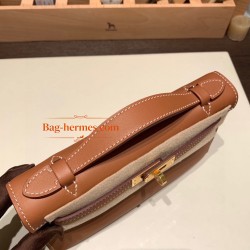 ゴールド 37 /Gold ゴールド金具 Pochette--026 全手縫いエルメス ポシェットケリー kelly pochette  swift スイフト 