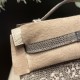 リザード エルメス ポシェットケリー kelly pochette  1B/Ombre    オンブレ