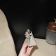 オーストリッチ エルメス ポシェットケリー kelly pochette  80/Pearl Grey (Gris Perle)  パールグレー ，