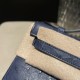 オーストリッチ エルメス ポシェットケリー kelly pochette 73/Blue Saphir ブルーサフィール オーストリッチ エルメス ポシェットケリー kelly pochette 73/Blue Saphir ブルーサフィール